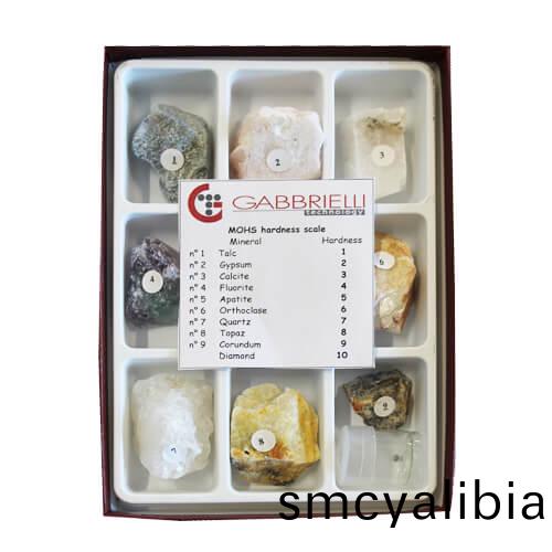Gabbrielli意大(da)利MOHS鉛(qian)筆(bi)咊鑛石